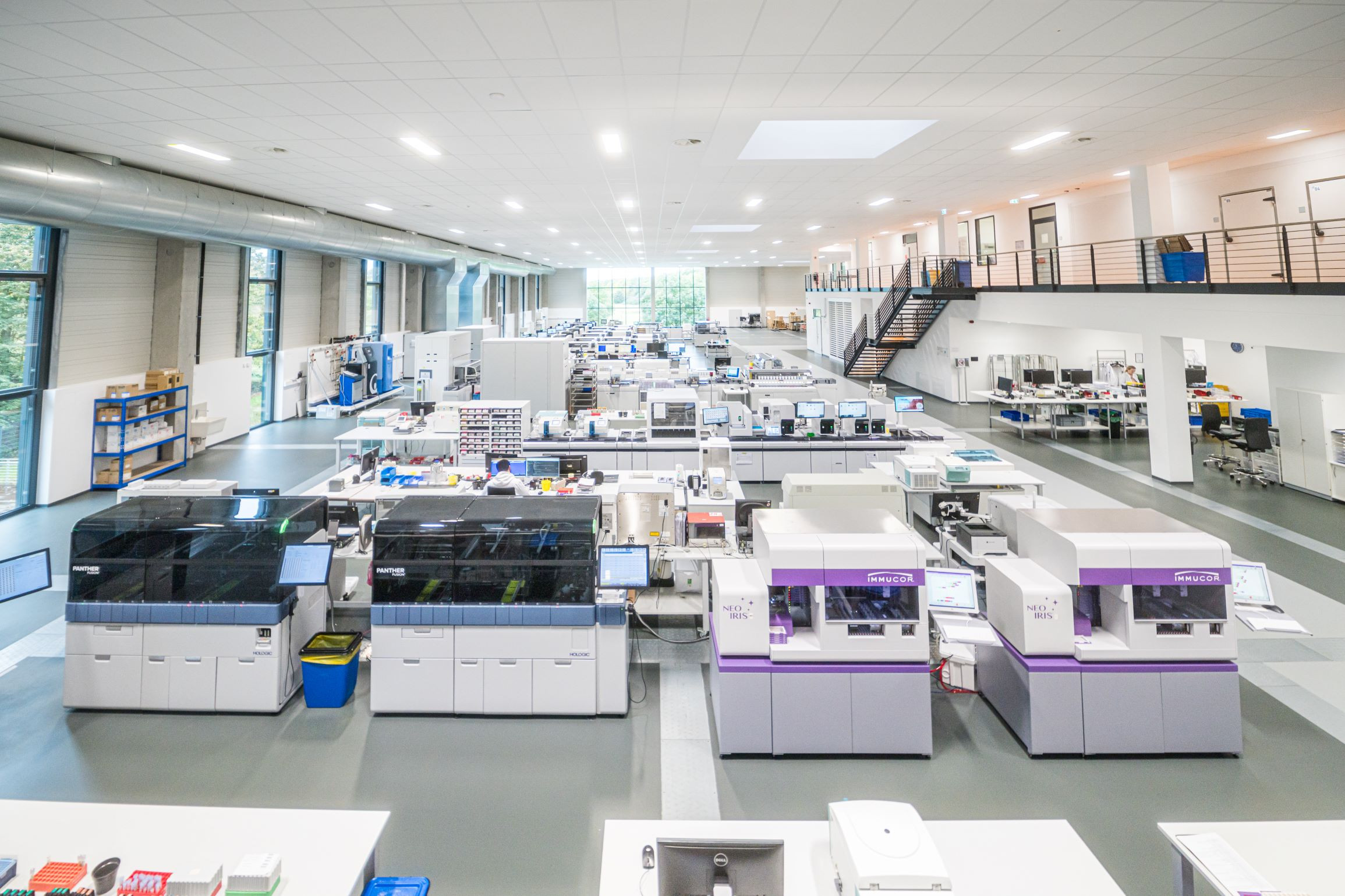 View of lab Quade Headquarter