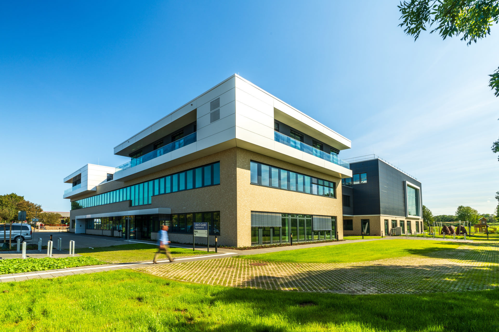 View of lab Quade Headquarter